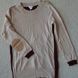 Merino Wool Sweater w/ Elbow Patches